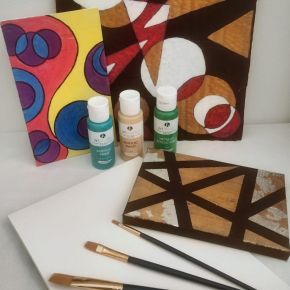 Image for Acrylic Abstracts on canvas