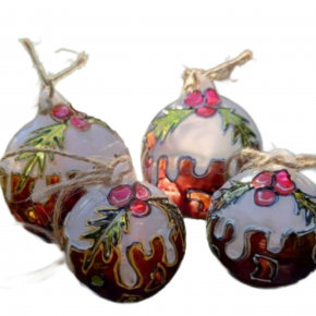 Image for Glass Painting Workshop - Christmas Special Baubles