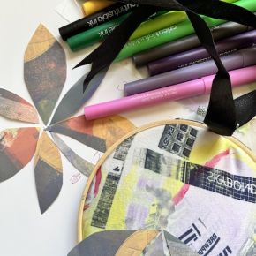 Image for Decorative Printed fabric Hanging