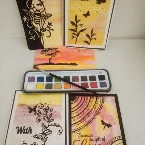 Image for Watercolour Silhouettes